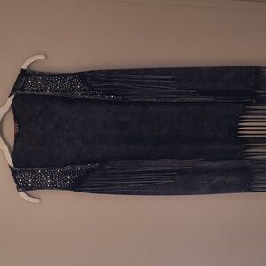 T Party fringe vest